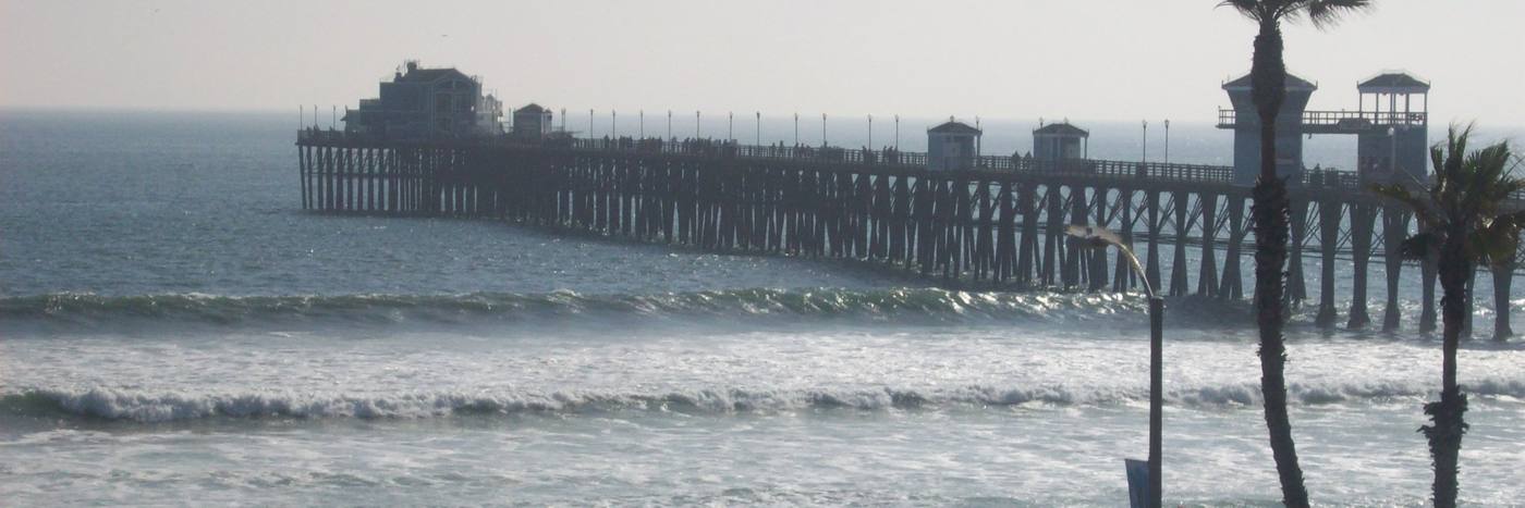 The pier in Oceanside